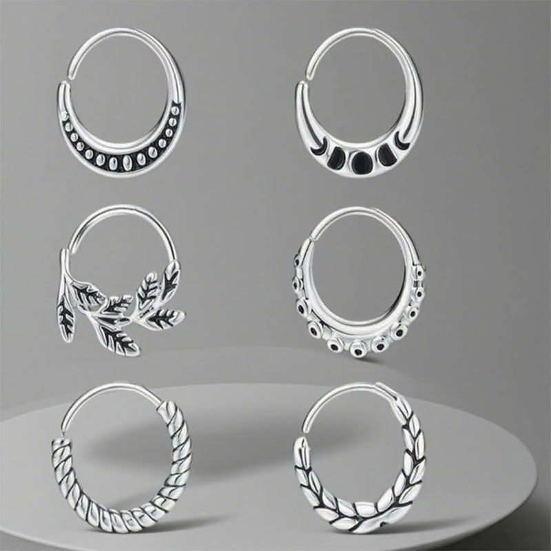 Body Jewelry Metal Types - 6 peças de acessórios para anel