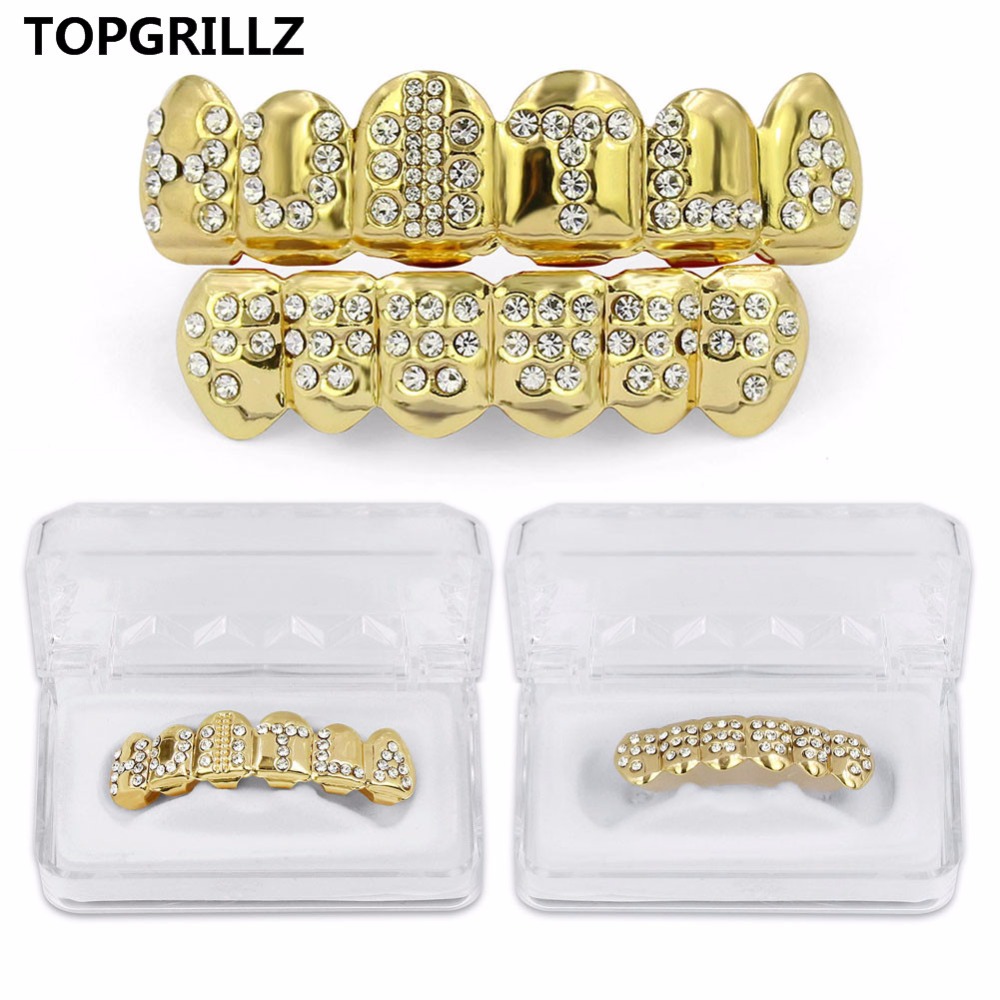 Body Jewelry Gold Plated - Topgrelha banhada a ouro com pedra