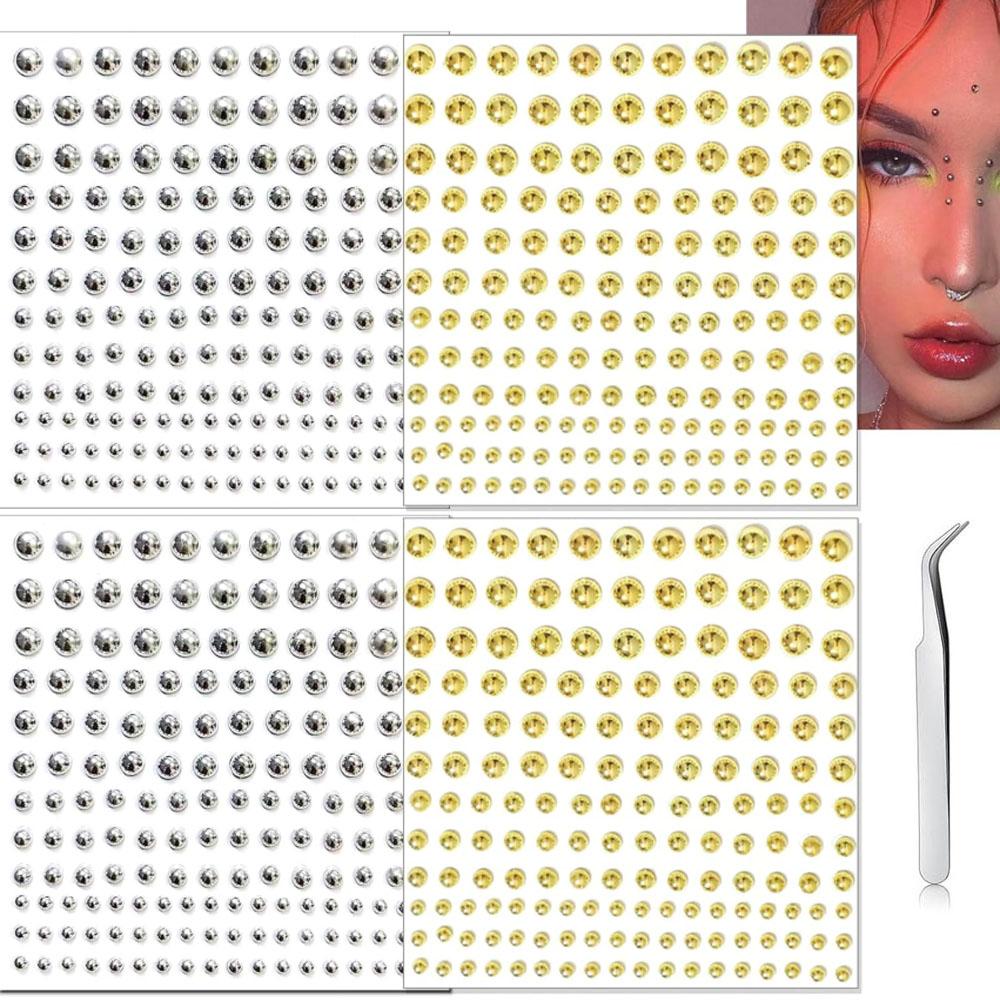 Body Jewelry Eyebrow - Conjunto de 661 Peças de Piercings