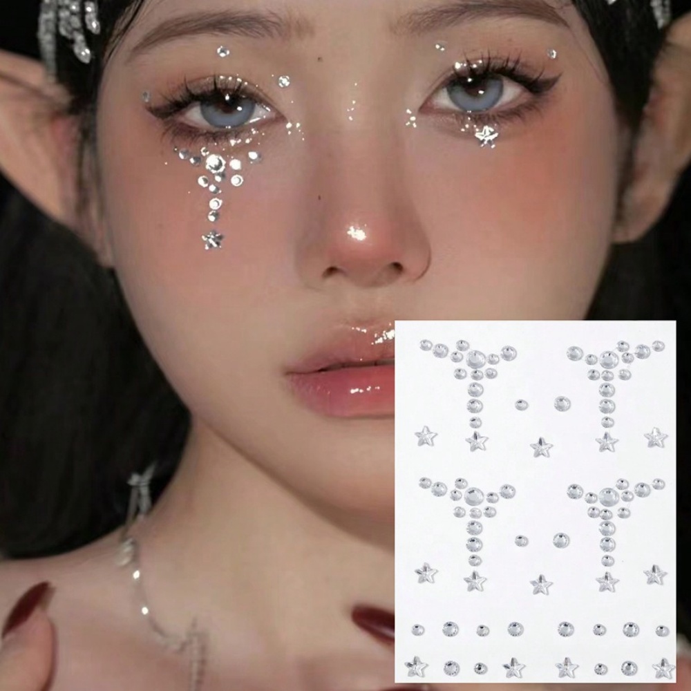 Body Jewelry Eyebrow - Cara & Corpo Adesivos de pedra