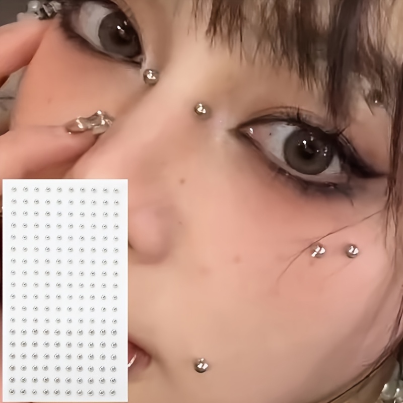 Body Jewelry Eyebrow - Conjunto de 4 Peças de Piercings