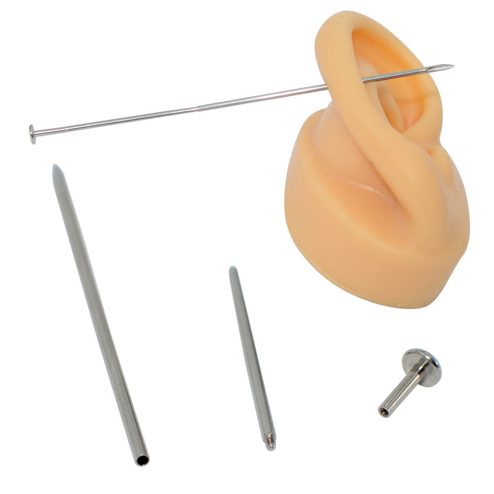 Agulha de piercing de aço inox - Body Jewelry Threadless avaliação e preço