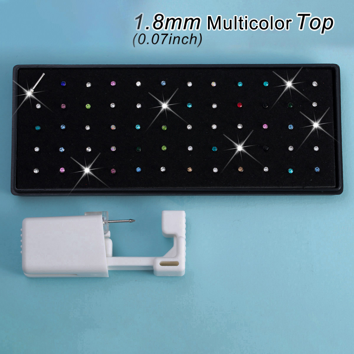 Kit de Piercing Nasal com 61 P - Body Jewelry Factory avaliação e preço