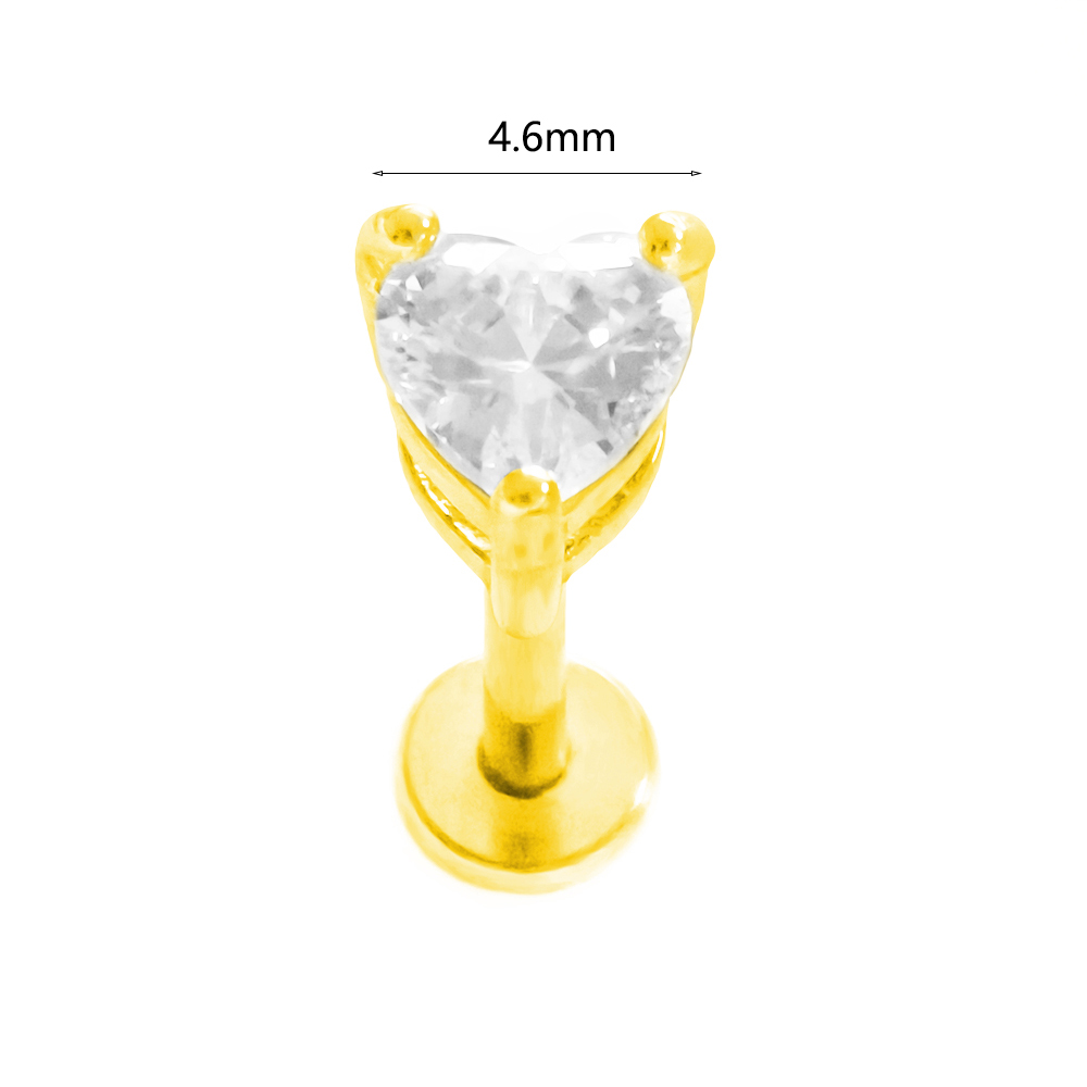 ASTM F136 G23 Pingente de titâ - Body Jewelry Threadless avaliação e preço