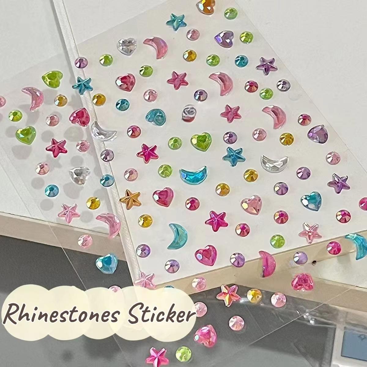 1/2 peças Adesivos 3D de Estre - Body Jewelry Eyebrow avaliação e preço