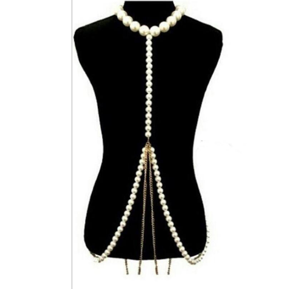 Luxuosa corrente de ouro pérol - Body Jewelry High End avaliação e preço