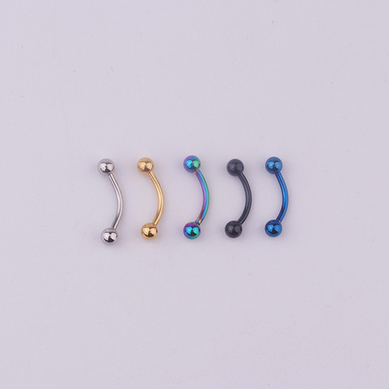 5 peças/lote 16G Aço Inoxidáve - Body Jewelry Eyebrow avaliação e preço