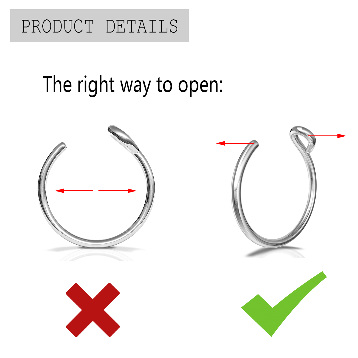 2 Peças de Aço Inoxidável, Arg - Body Jewelry Metal Types avaliação e preço