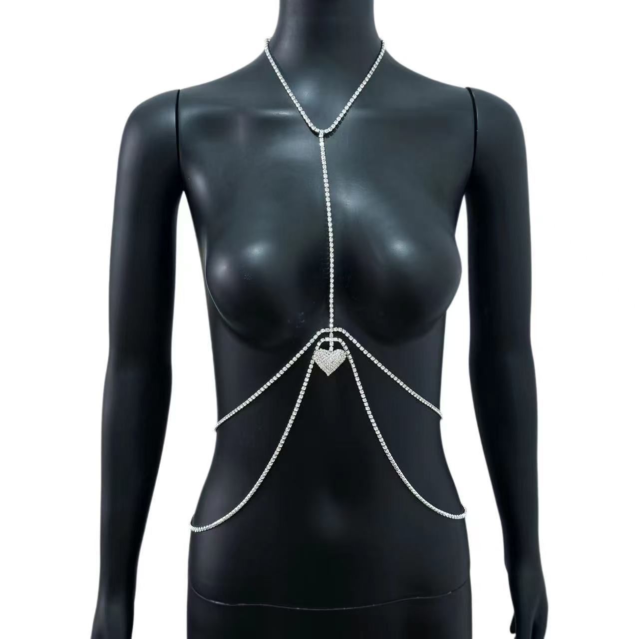Corrente de cintura com strass - Body Jewelry High End avaliação e preço
