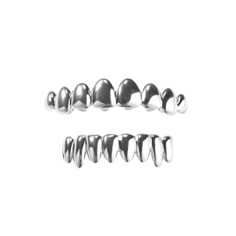 THE BLING KING-Conjunto Grillz - Body Jewelry Gold Plated avaliação e preço