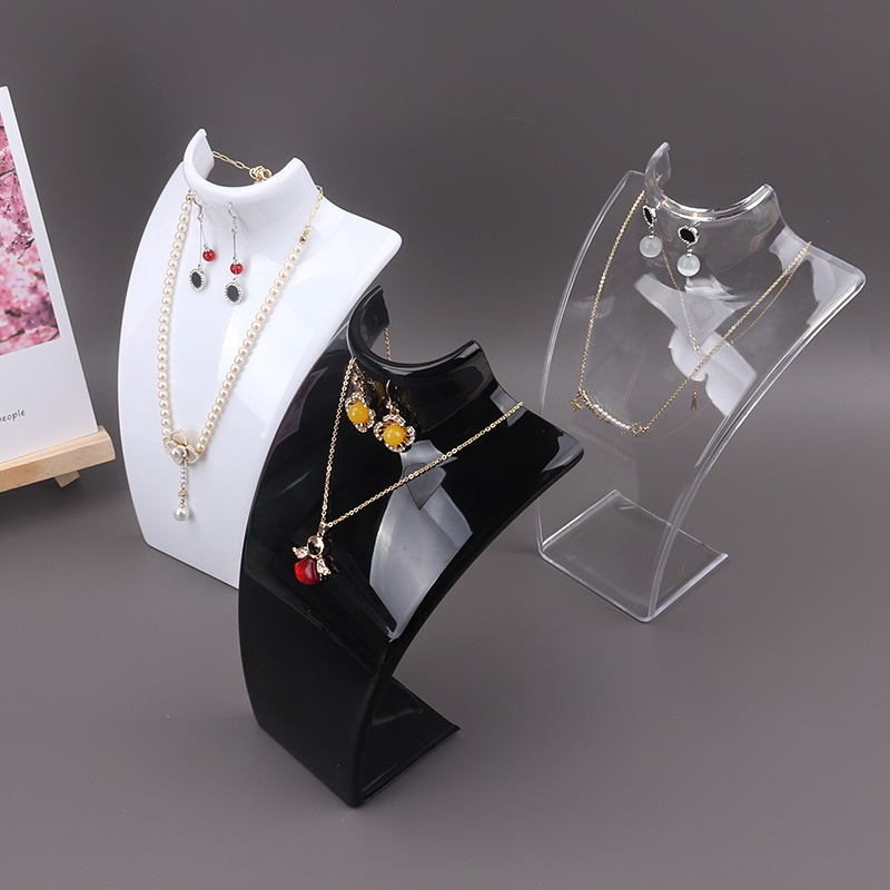 Manequim de plástico colar exi - Body Jewelry Display Ideas avaliação e preço