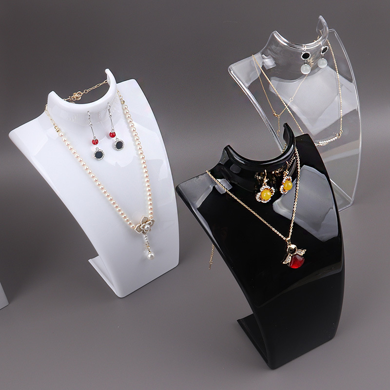 Manequim de plástico colar exi - Body Jewelry Display Ideas avaliação e preço