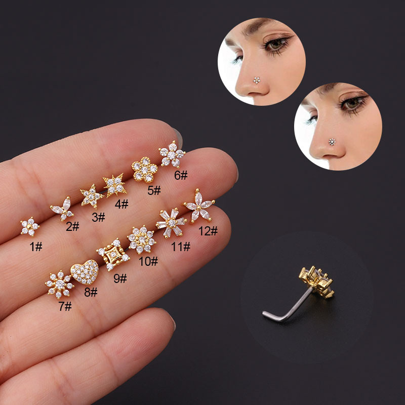 Anel Nariz em Aço Inoxidável e - Body Jewelry Indian avaliação e preço