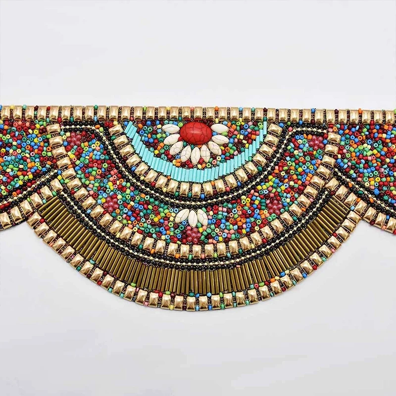 Cintura colorida Beads Cintura - Body Jewelry Indian avaliação e preço