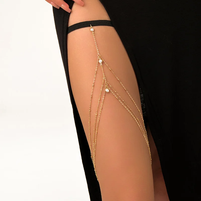 Moda verão boêmio coxa corrent - Body Jewelry Ends avaliação e preço