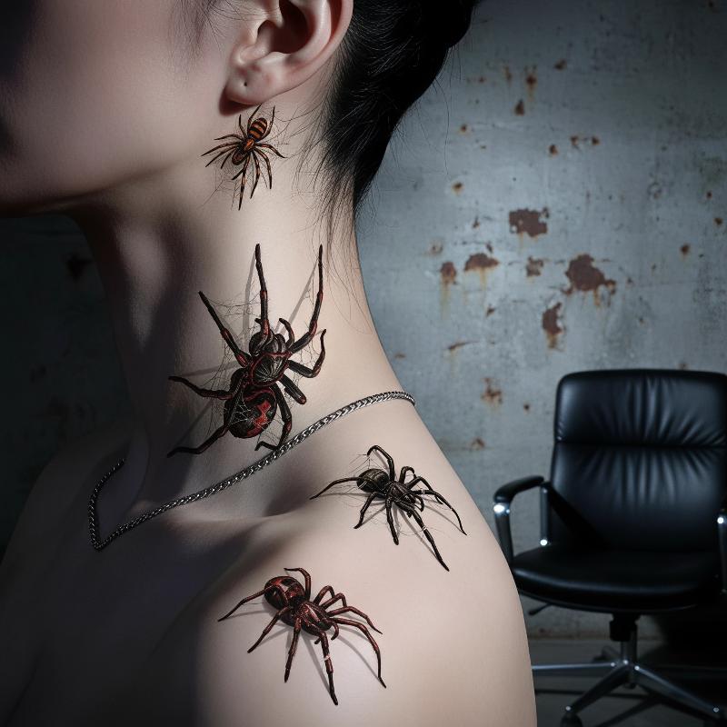 5 adesivos de tatuagem temporá - Body Jewelry Eyebrow avaliação e preço