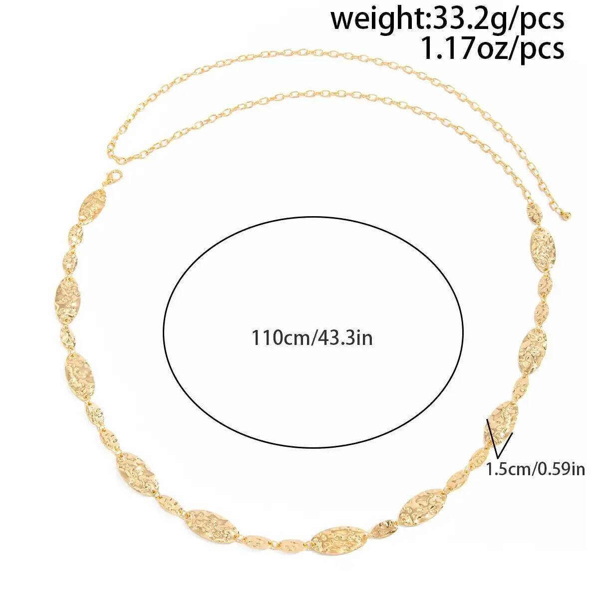 IngeSight.Z Cinto de Corrente  - Body Jewelry Trend avaliação e preço
