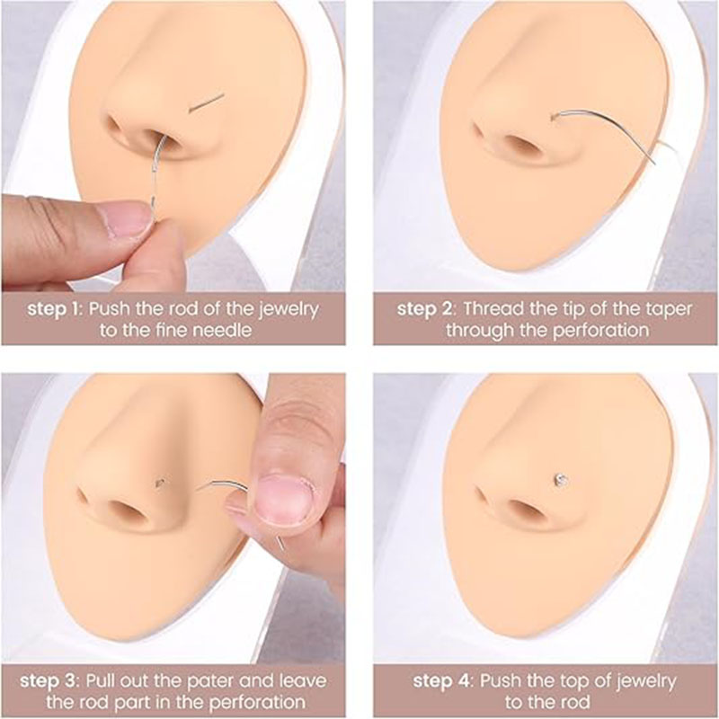 Agulhas de piercing de titânio - Body Jewelry Metal Types avaliação e preço