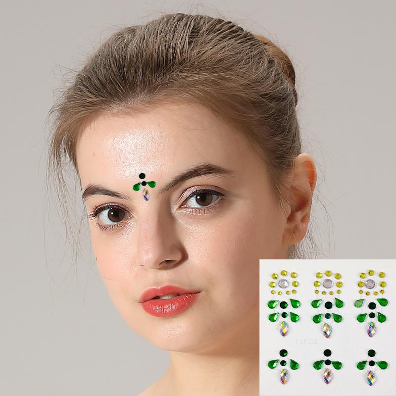 Adesivos de Strass 3D para Maq - Body Jewelry Eyebrow avaliação e preço