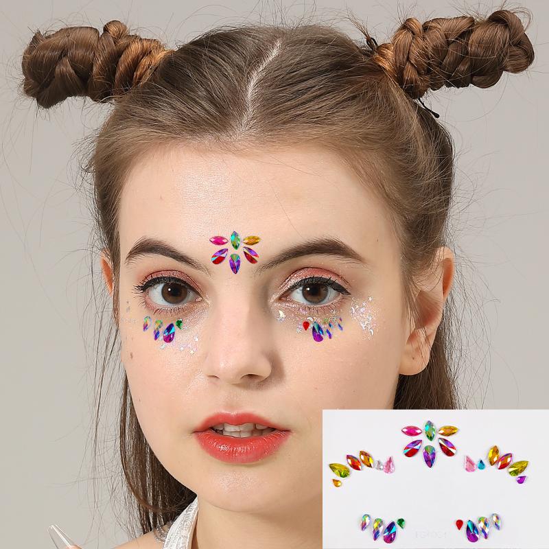 Adesivos de Strass 3D para Maq - Body Jewelry Eyebrow avaliação e preço
