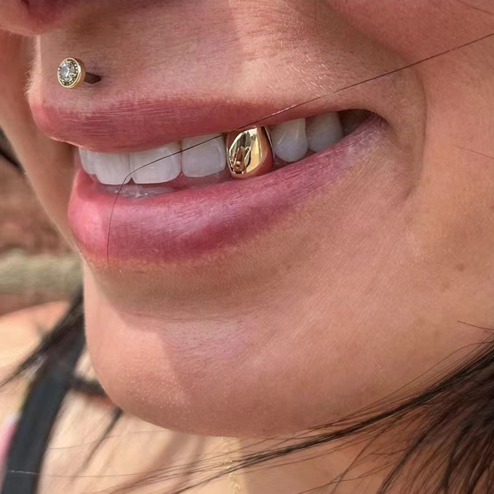 RACHELZ HipHop Clássico Único  - Body Jewelry Gold Plated avaliação e preço