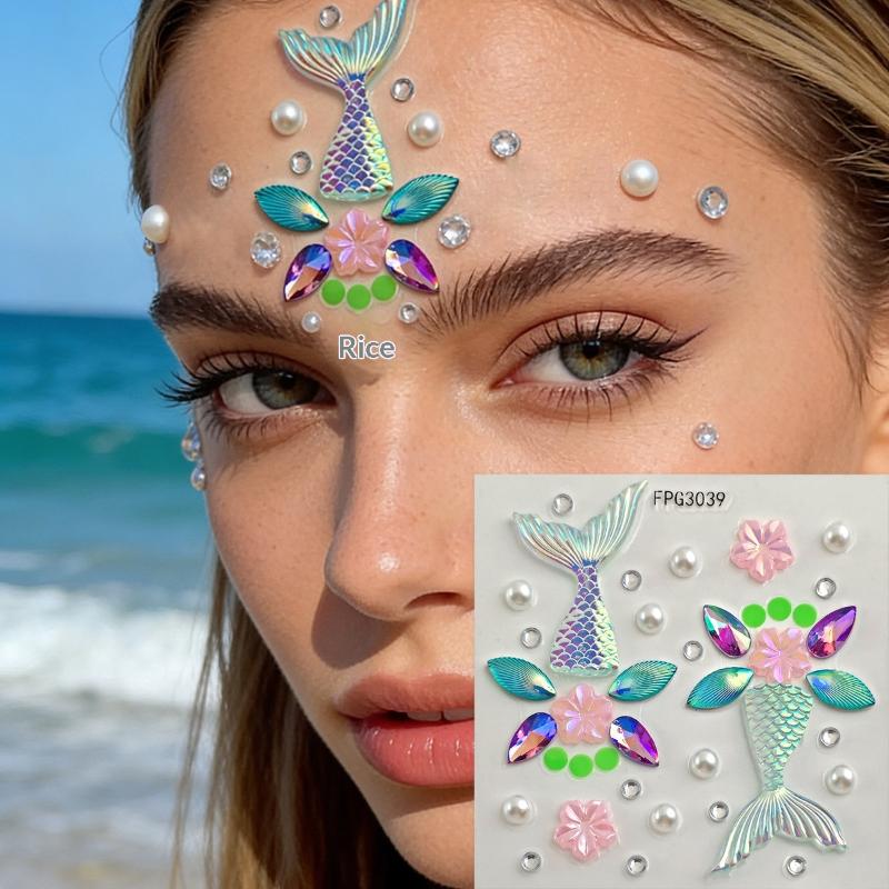 Adesivos de Joias Faciais Irid - Body Jewelry Eyebrow avaliação e preço
