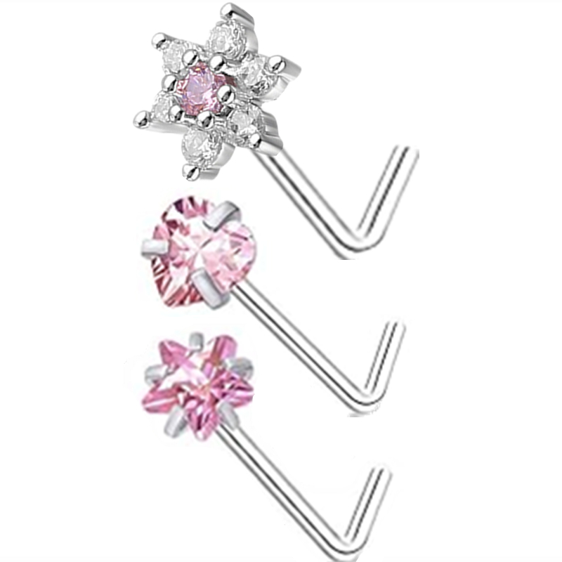 Conjunto de piercing de nariz  - Body Jewelry Indian avaliação e preço