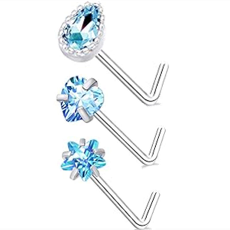 Conjunto de piercing de nariz  - Body Jewelry Indian avaliação e preço