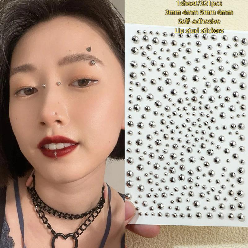 321 pçs não piercing lábio stu - Body Jewelry Eyebrow avaliação e preço