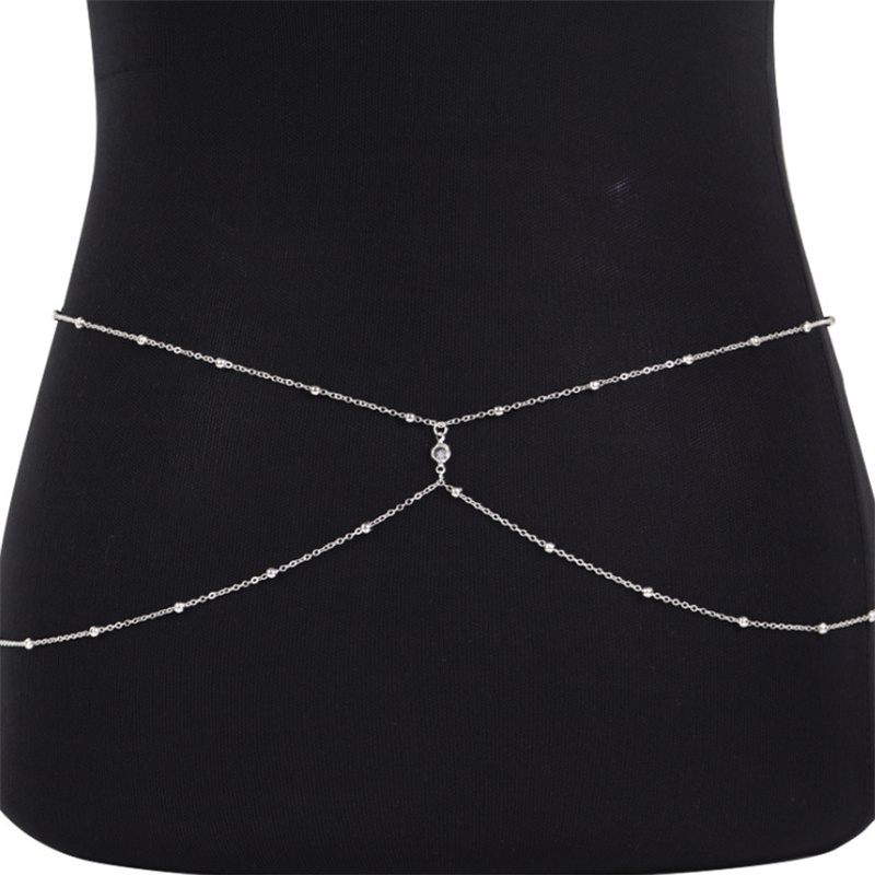 Correntes de barriga frisadas  - Body Jewelry Ends avaliação e preço