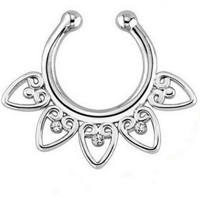 Cristal indiano snag no nariz  - Body Jewelry Indian avaliação e preço