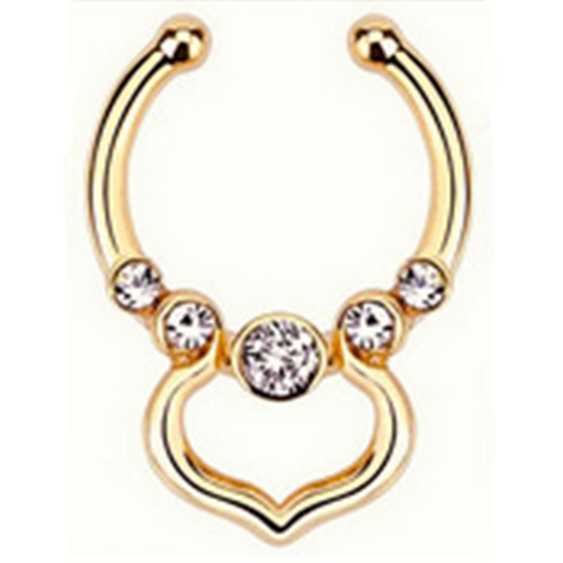 Cristal indiano snag no nariz  - Body Jewelry Indian avaliação e preço