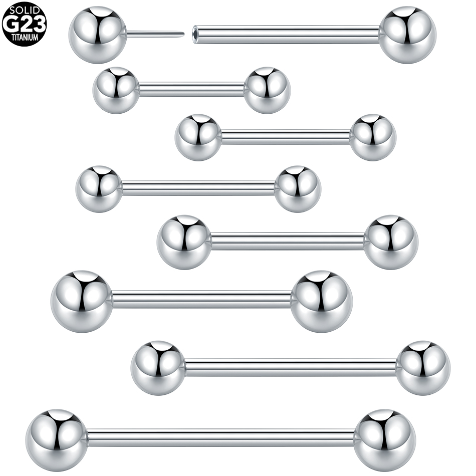 5/10 pçs g23 titânio threadles - Body Jewelry Threadless avaliação e preço