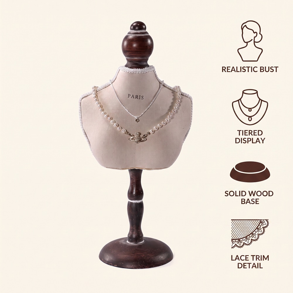 Expositor de Colares Vintage e - Body Jewelry Display Ideas avaliação e preço