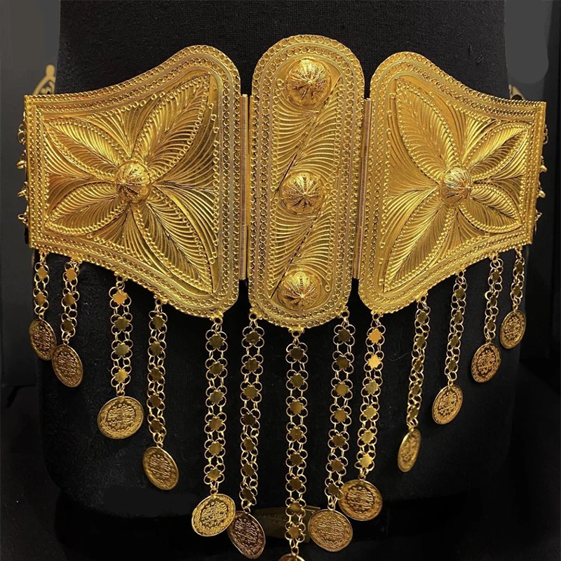 Kurdish luxo jóias de casament - Body Jewelry Gold Plated avaliação e preço