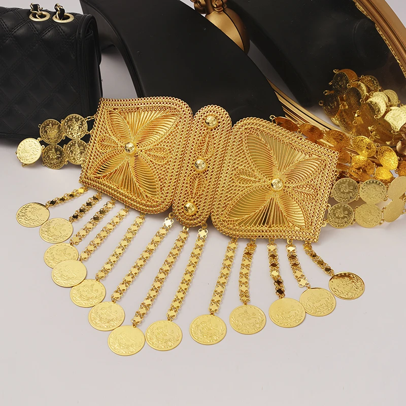 Kurdish luxo jóias de casament - Body Jewelry Gold Plated avaliação e preço