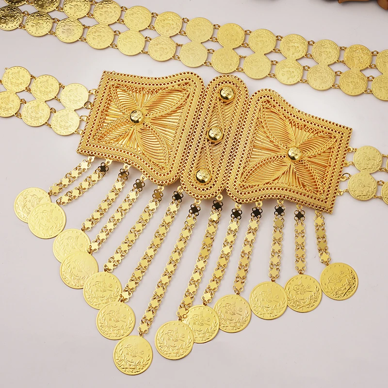 Kurdish luxo jóias de casament - Body Jewelry Gold Plated avaliação e preço