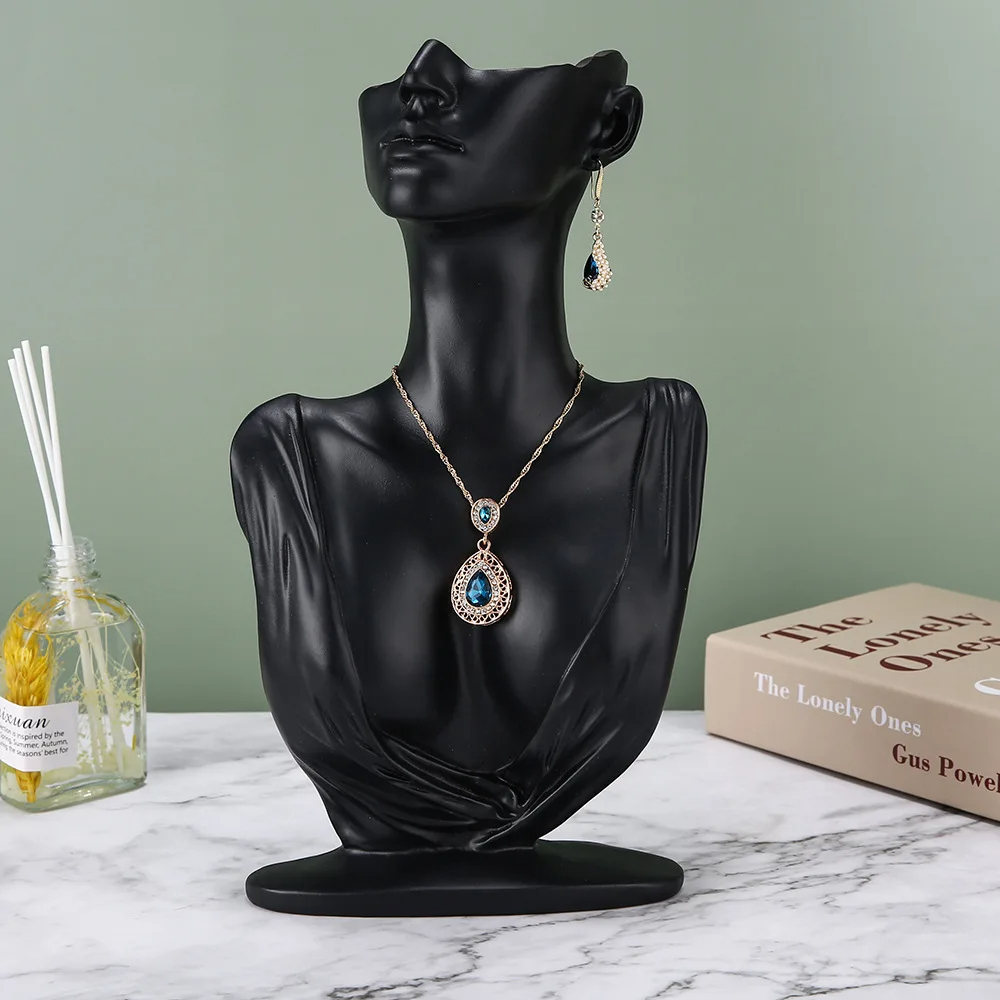 Manequim Cabeça Busto Colar Di - Body Jewelry Display Ideas avaliação e preço
