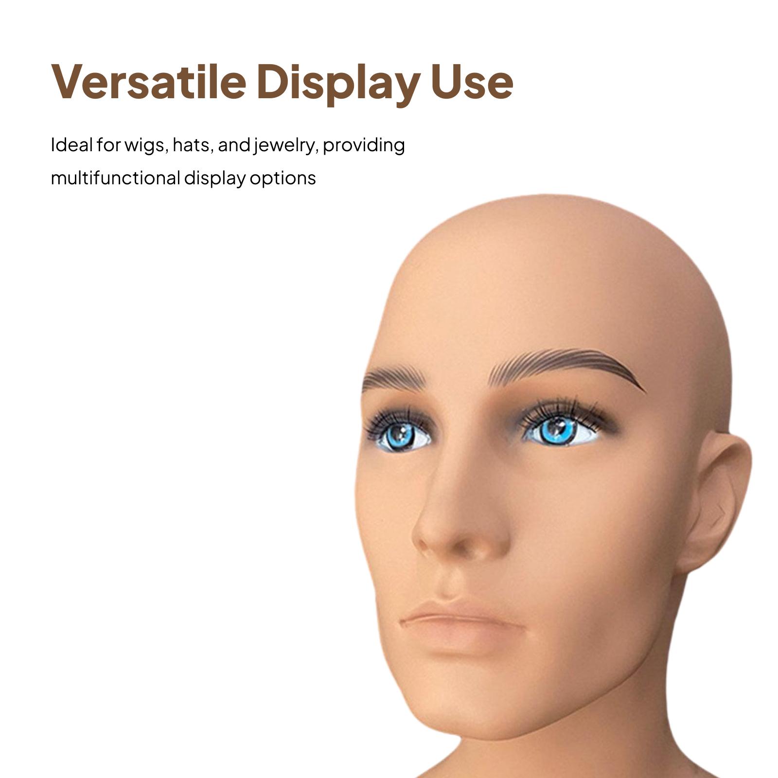 Cabeça de manequim masculino p - Body Jewelry Display Ideas avaliação e preço