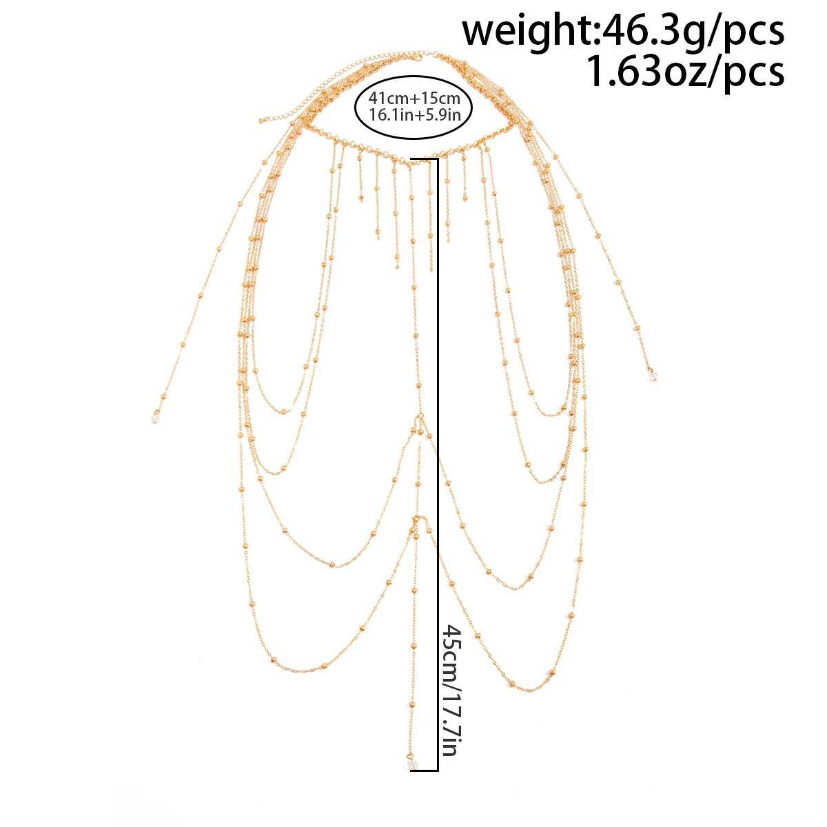 KunJoe Corrente Corporal Requi - Body Jewelry Trend avaliação e preço