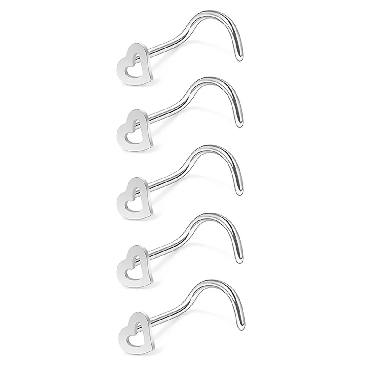 EVISPOL 5 Peças Piercings de N - Body Jewelry Metal Types avaliação e preço