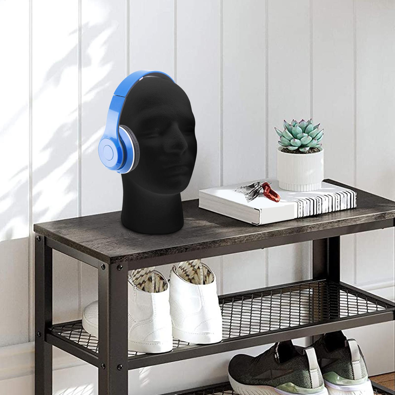 Cabeça de manequim preto espum - Body Jewelry Display Ideas avaliação e preço
