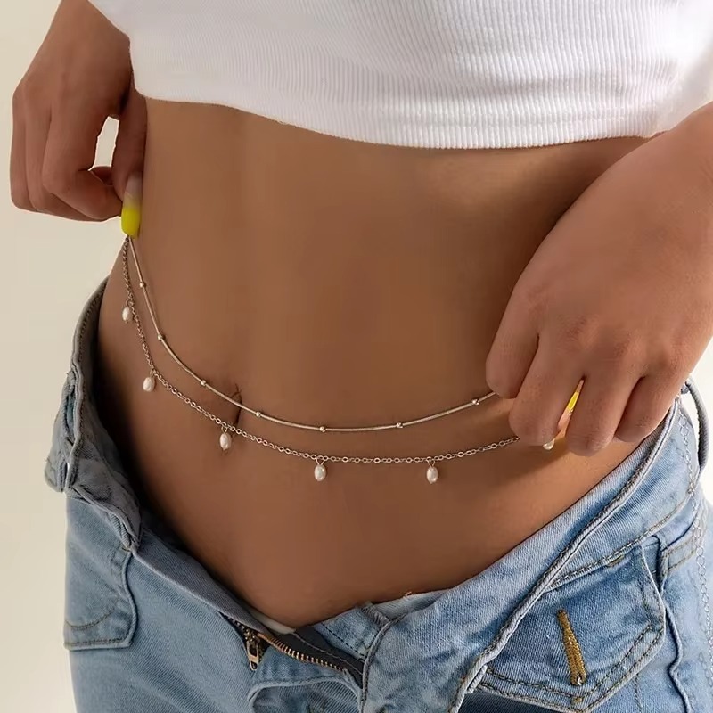 2024 nova moda sexy dupla cama - Body Jewelry Charms avaliação e preço