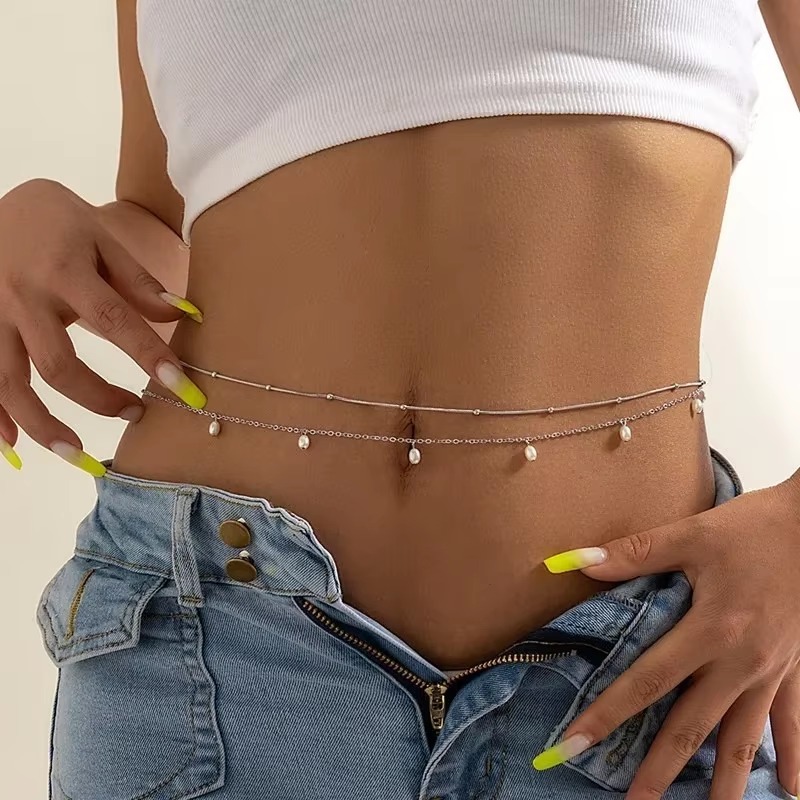 2024 nova moda sexy dupla cama - Body Jewelry Charms avaliação e preço