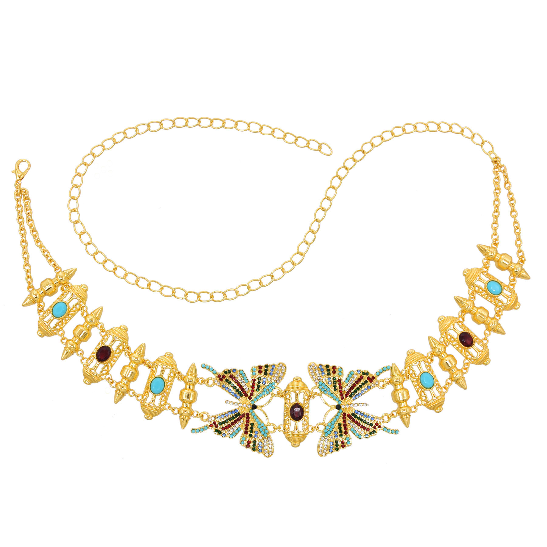 Moda borboleta cintura barriga - Body Jewelry Indian avaliação e preço